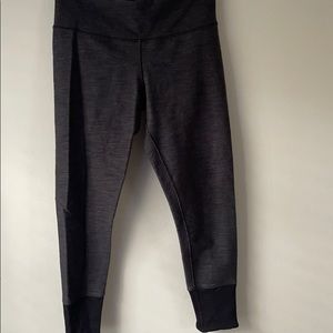 Lululemon Cropped Grey Heather Joggers